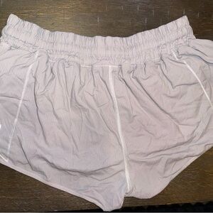 lululemon athletica Light Gray Athletic Shorts